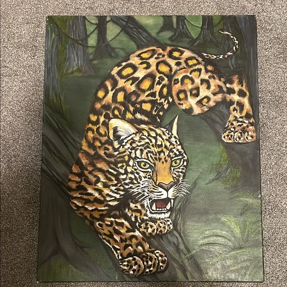 Leopard Canvas Art - Picture 2 of 5